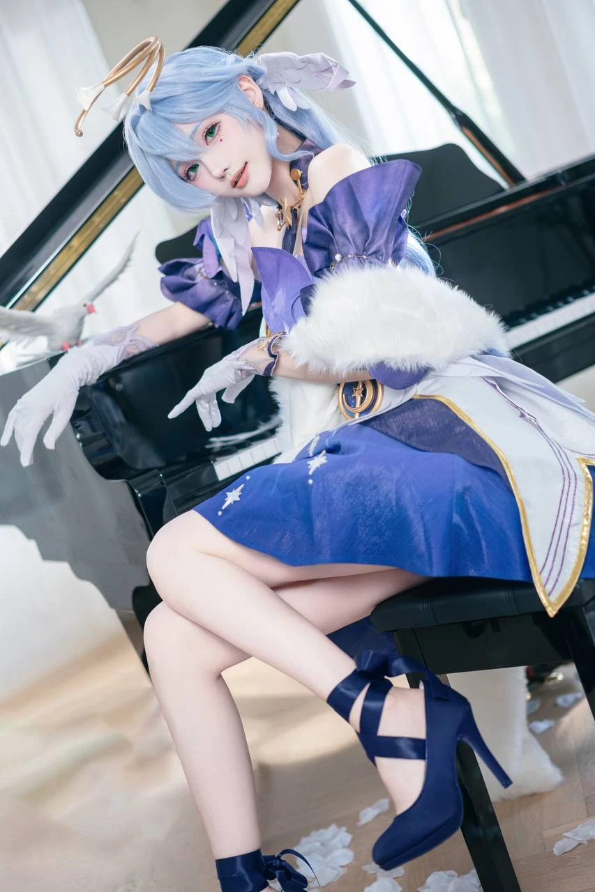 花兮_honoka的赫敏主题cos写真
